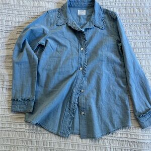 Crewcuts Light Blue Button Down Kids Shirt
